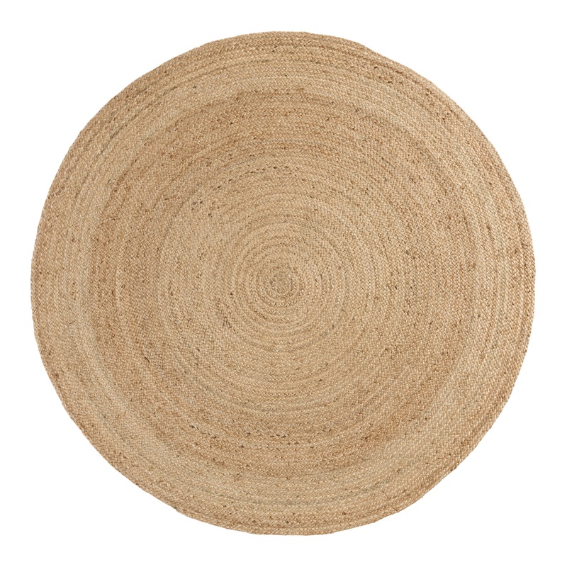 Round Natural Jute Handwoven Area Rug