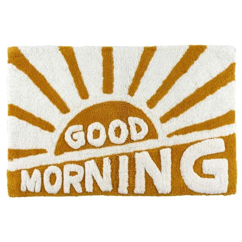 Good Morning Tufted Bath Rug, 20×30