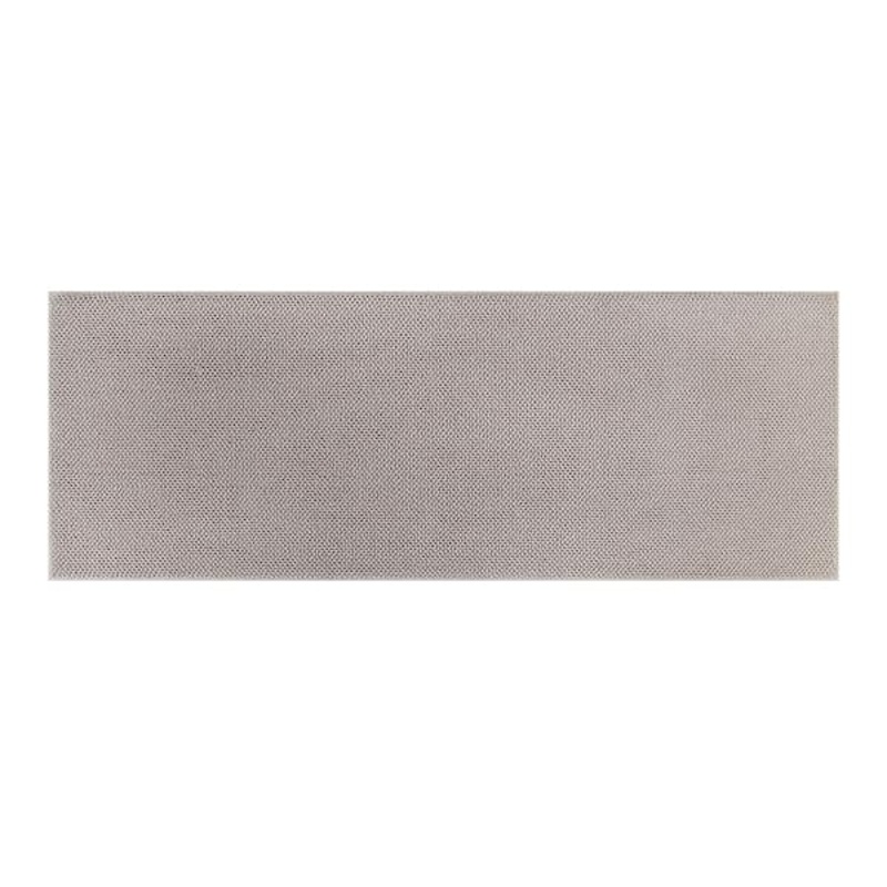 Grey Memory Foam Bath Runner, 22×60