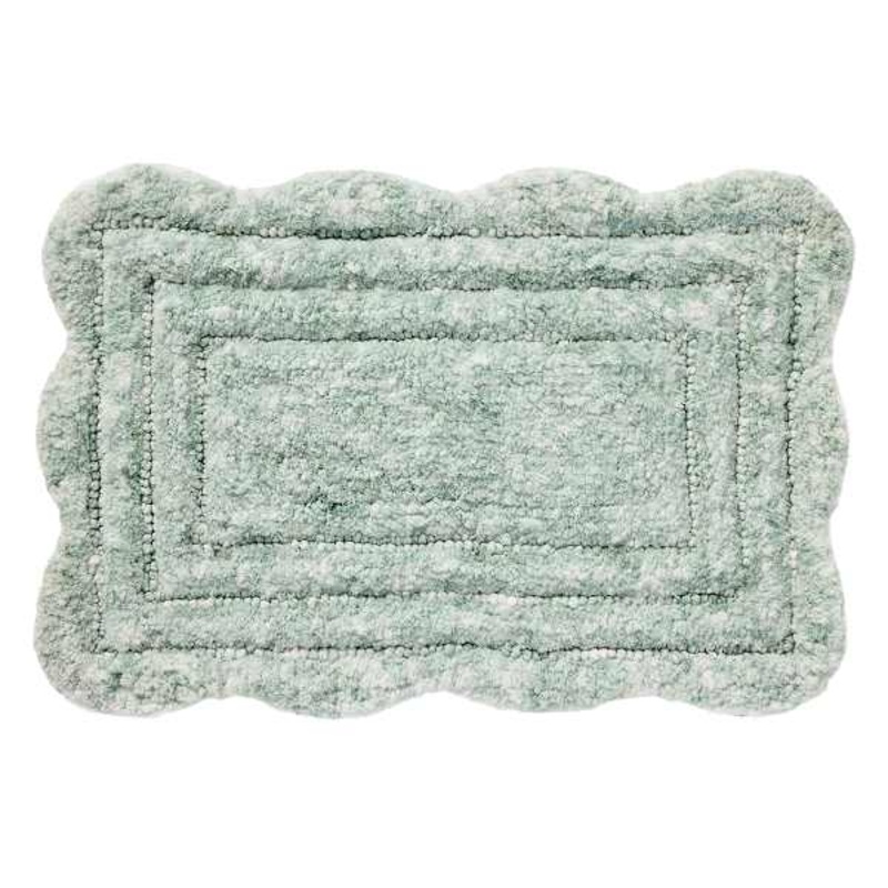 Montgomery Sea Green Bath Rug, 20×30