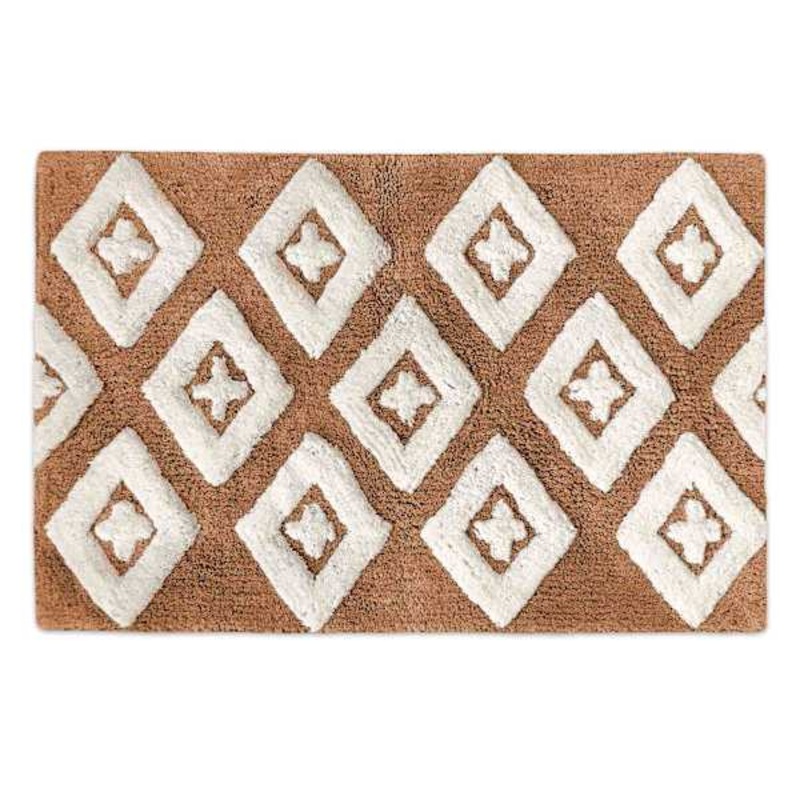 Oxford Coral Tufted Bath Rug, 20×30