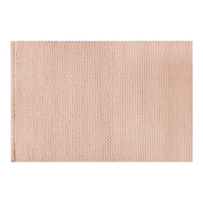 Pink Braided Cotton Bath Rug, 20×30