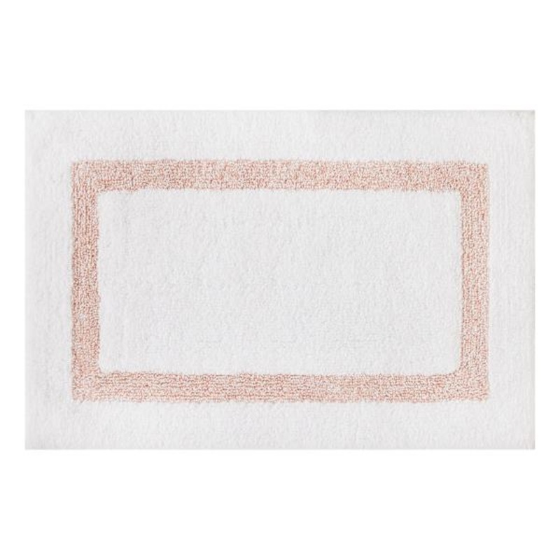 Pink Racetrack Design Bath Rug, 20×30