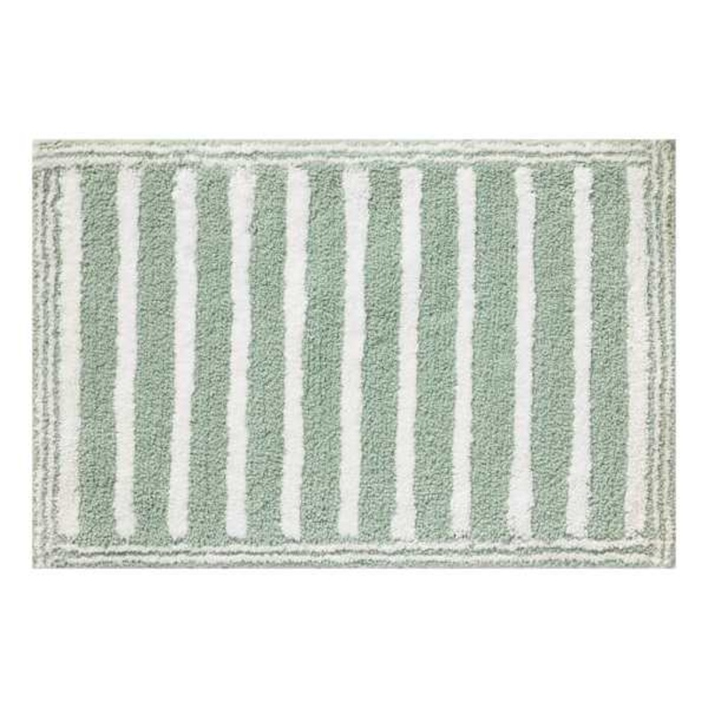 Rockwell Sea Green Bath Rug, 20×30