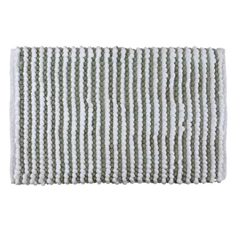 Sage Chenille Loop Cotton Bath Rug, 20×30