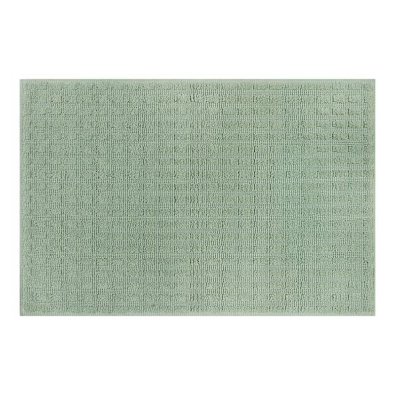 Woven Square Desert Sage Bath Rug, 20×30