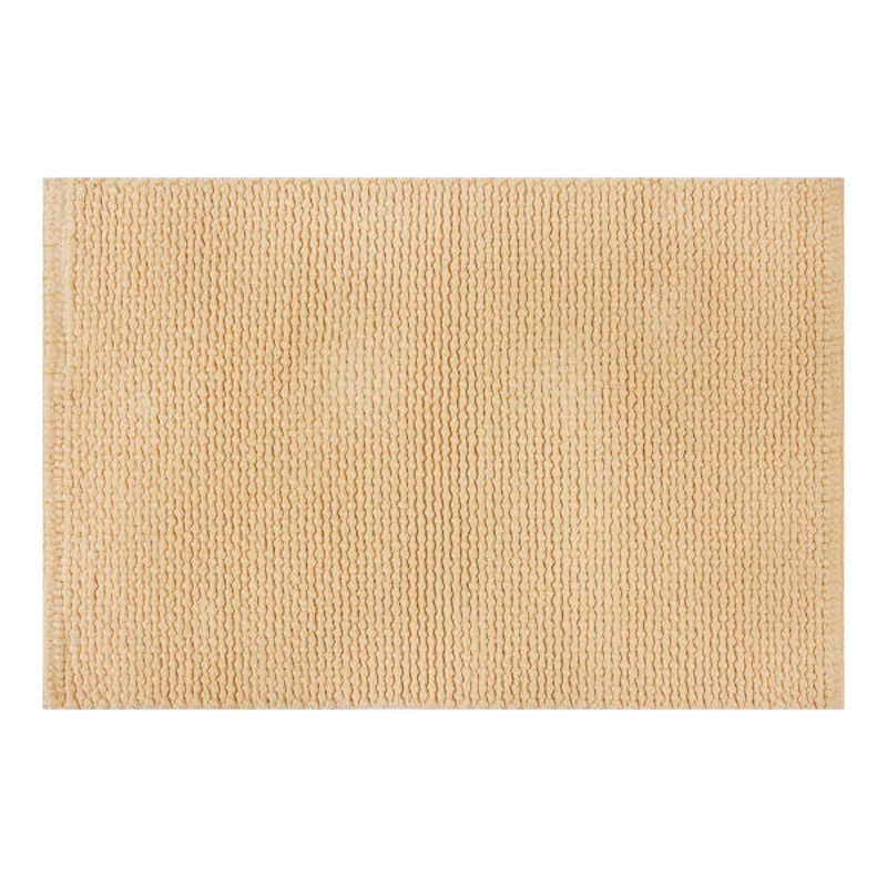 Yellow Braided Cotton Bath Rug, 20×30