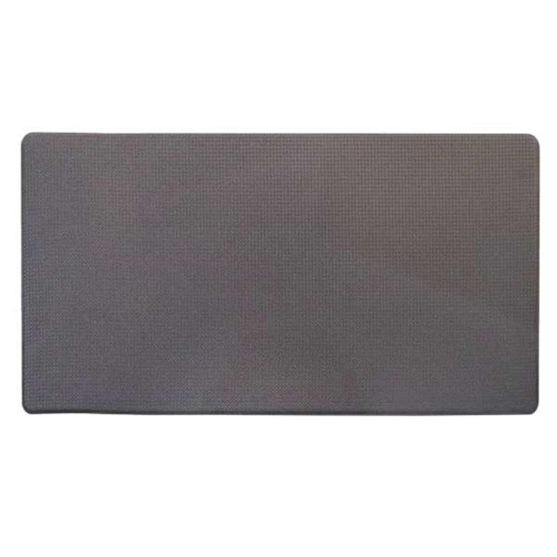 Cook N’ Comfort Charcoal Chevron Anti-Fatigue Kitchen Mat, 20×39