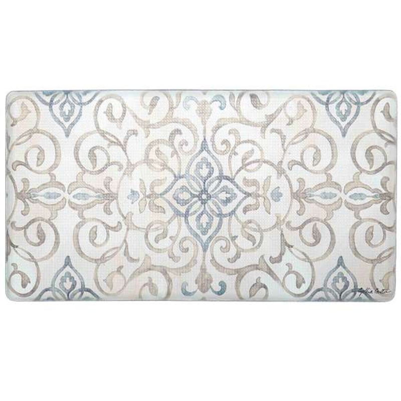 Cook N’ Comfort Ivy Medallion Design Anti-Fatigue Kitchen Mat, 20×39