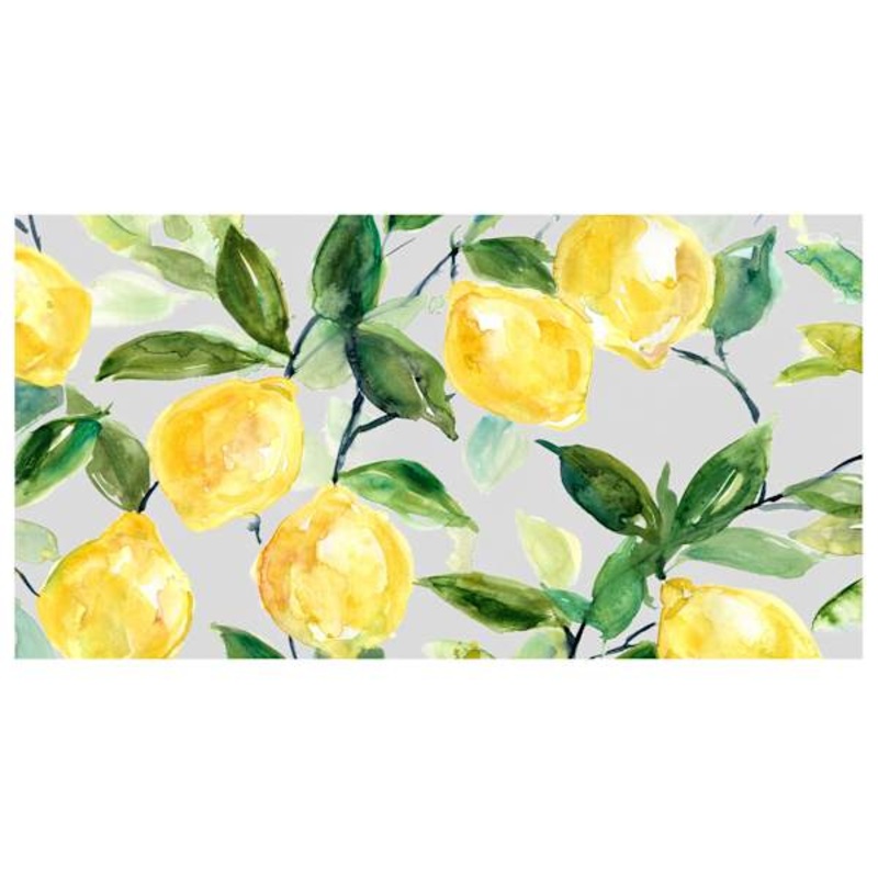 Cook N’ Comfort Lemons Anti-Fatigue Kitchen Mat, 20×39