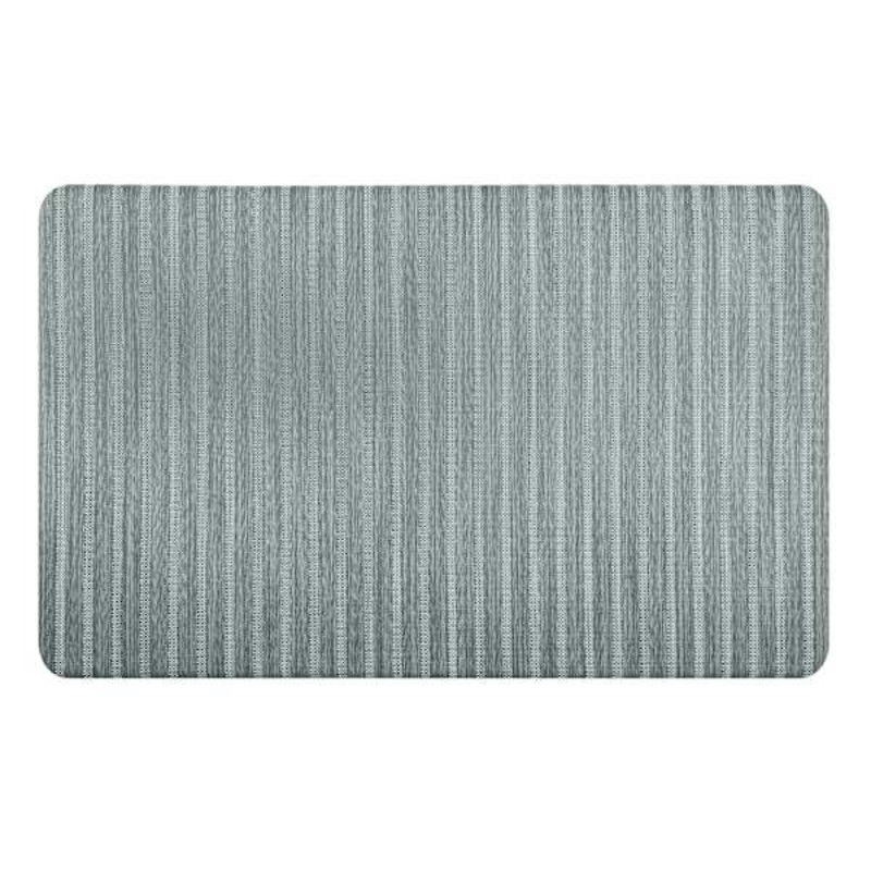 Cook N’ Comfort Sage Striped Anti-Fatigue Kitchen Mat, 20×39
