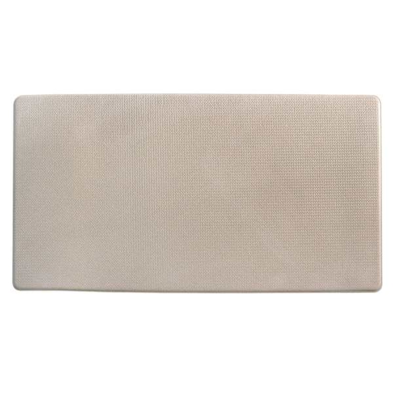 Cook N’ Comfort Sand Chevron Anti-Fatigue Kitchen Mat, 20×39