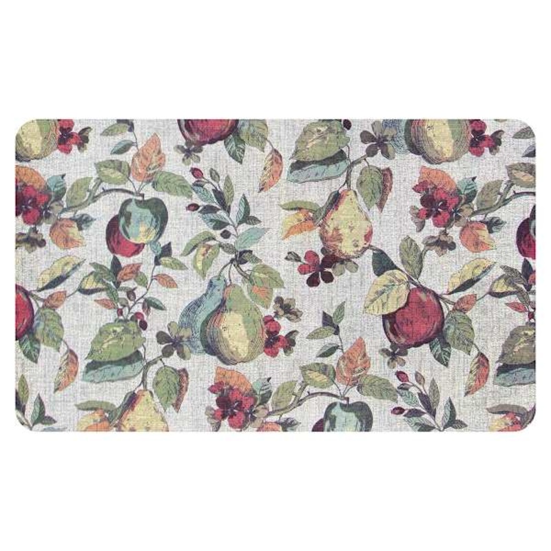 Fresh Picked Pears Cushion Comfort Kitchen Mat, 18×30