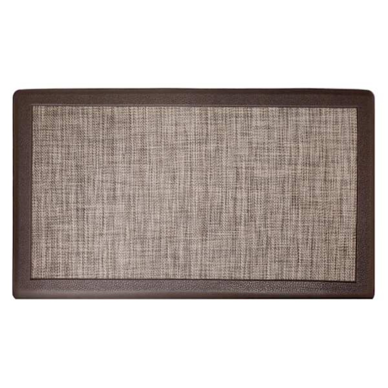 Hillside Border Synthetic Kitchen Mat, 20×39