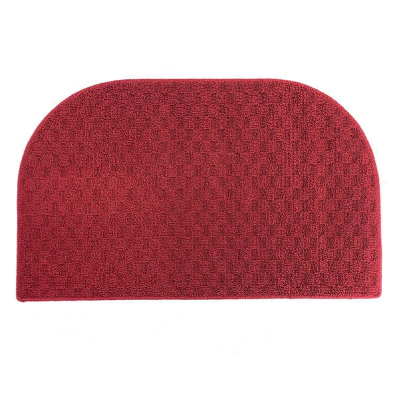 Plaza Red Tufted Kitchen Mat, 18×30