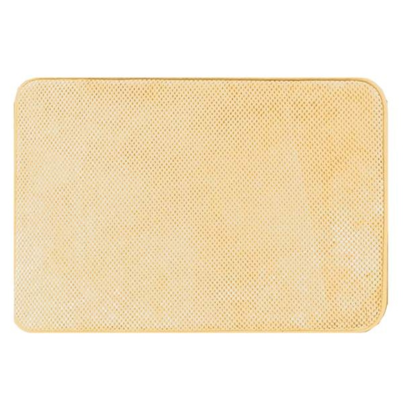 Tan Chenille Kitchen Mat, 20×32