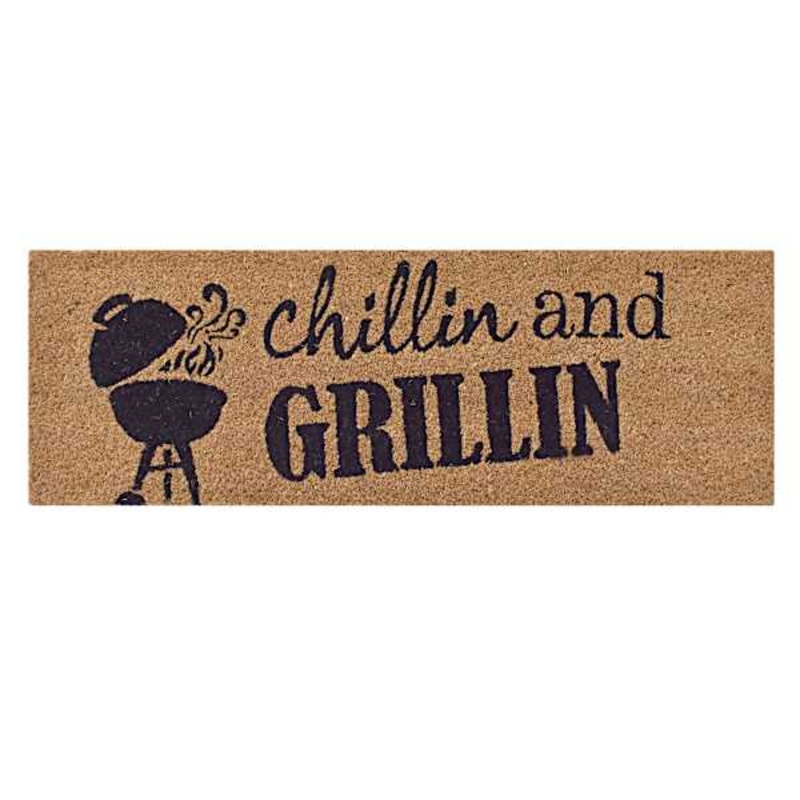 Chillin & Grillin Coir Mat, 10×30