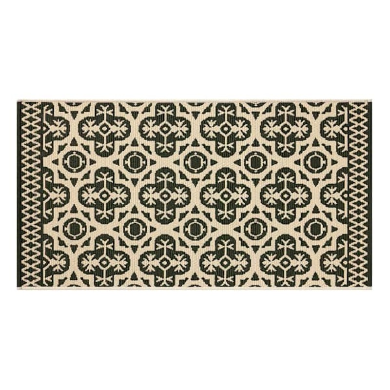 Tia Green Utility Outdoor Accent Rug, 27×45