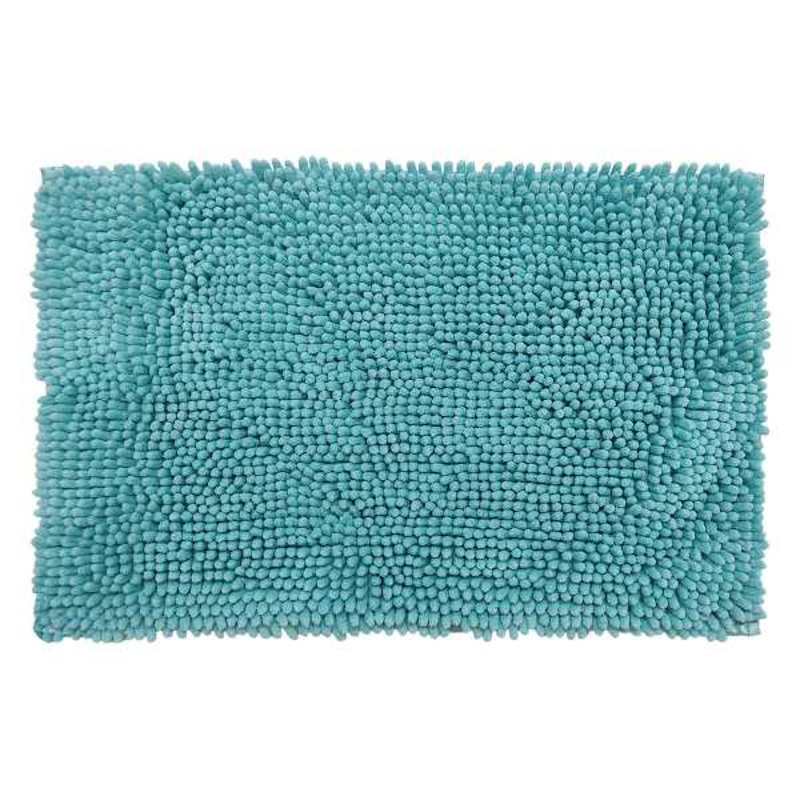Tiny Dreamers Dinoskater Blue Noodle Bath Rug, 17×24