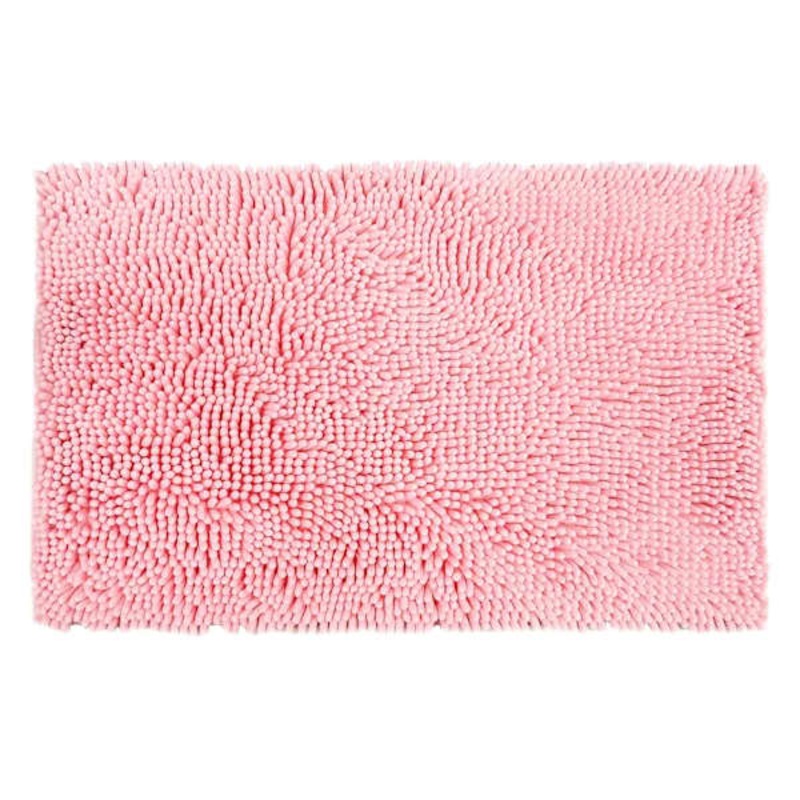 Tiny Dreamers Pink Noodle Bath Rug, 17×24
