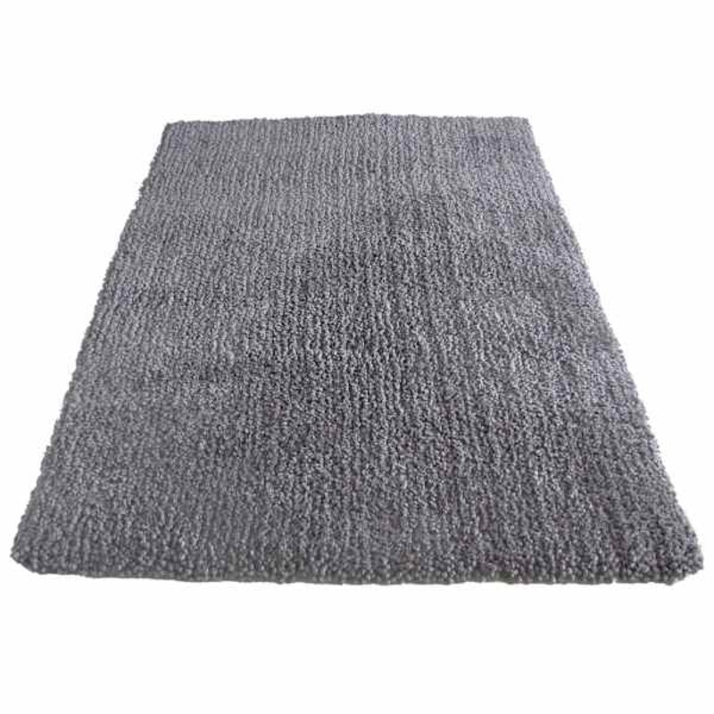 (C149) Yeti Grey Shag Area Rug, 7×9