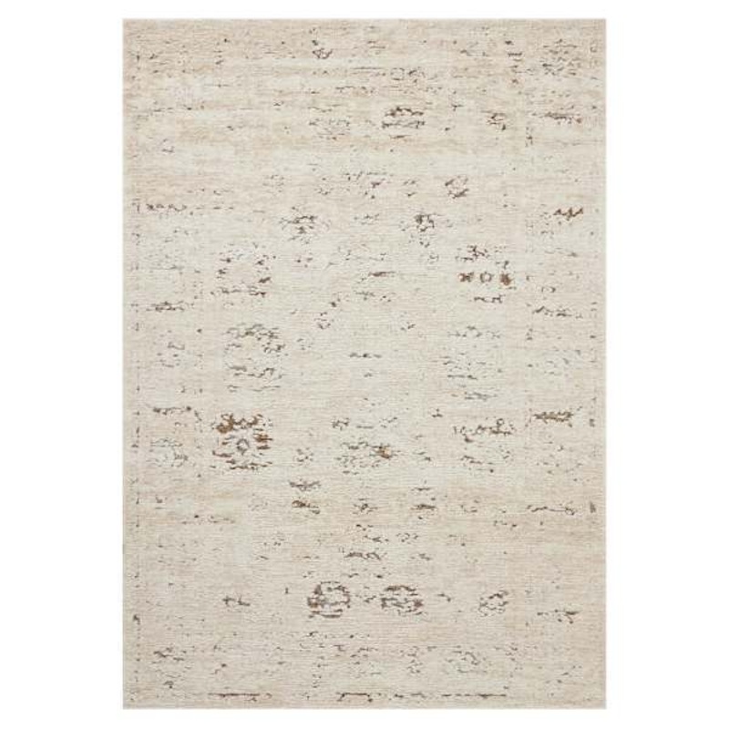 Clarissa Rust & Taupe Area Rug, 5×7