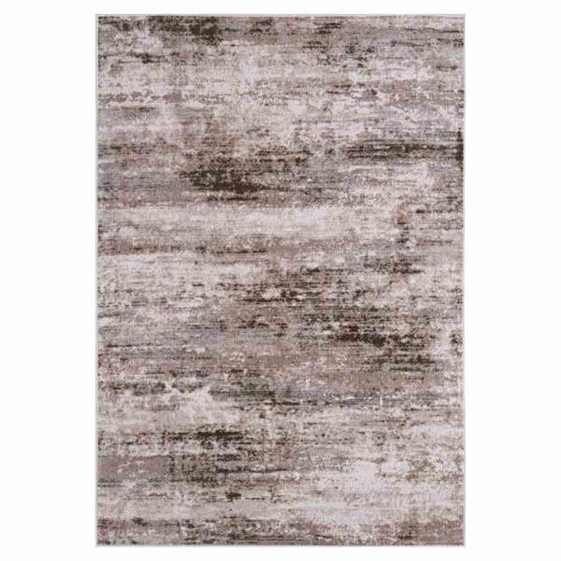 Lainey Neutral Abstract Rugease Area Rug, 5×7