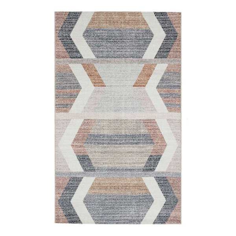 (B827) Arrow Multicolor Washable Accent Rug, 3×5