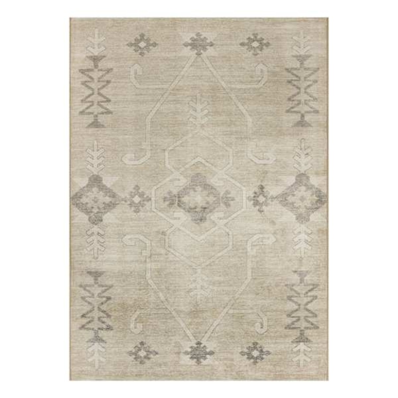 (B857) Astrid Printed Washable Area Rug, 5×7