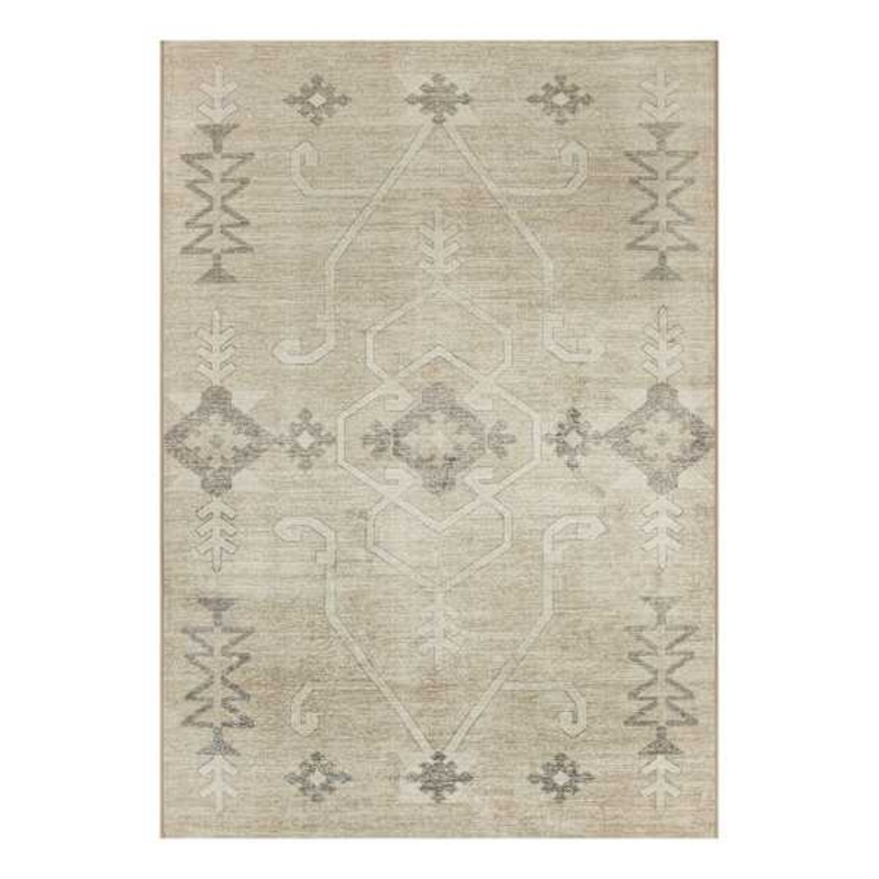 (B857) Astrid Printed Washable Area Rug, 8×10