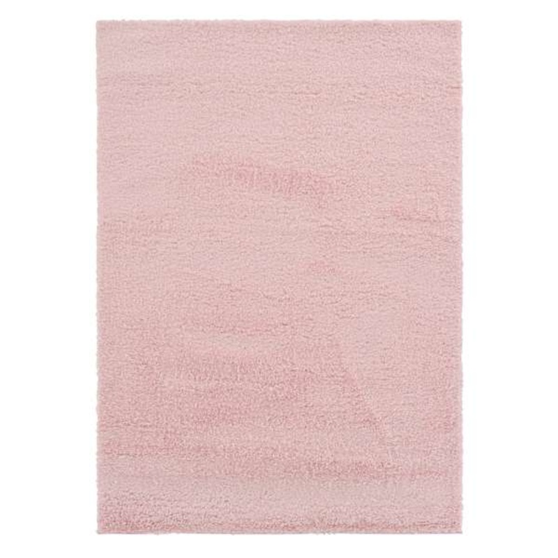 (C177) Parma Blush Shag Accent Rug, 3×5