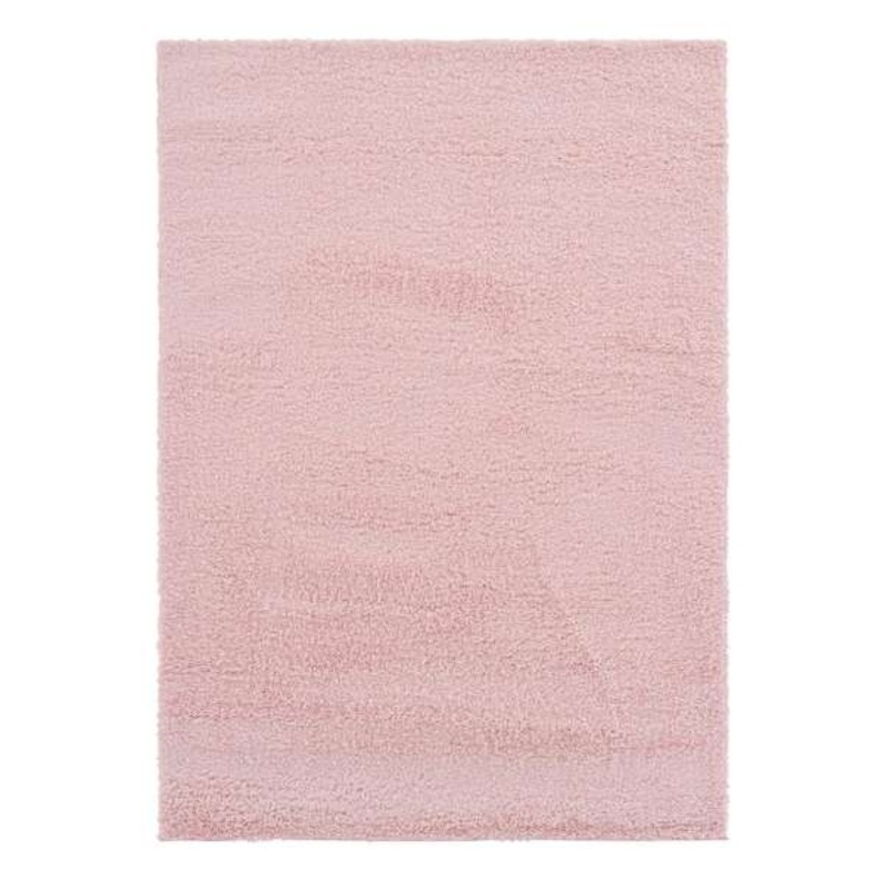 (C177) Parma Blush Shag Area Rug, 8×10