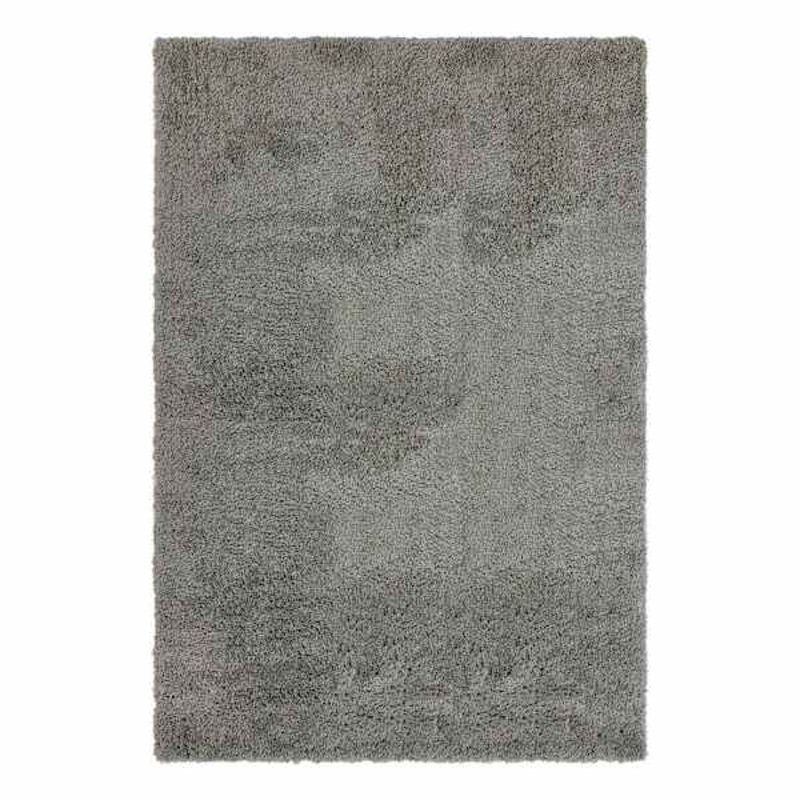 (C193) Kodiak Grey Shag Area Rug, 6×9