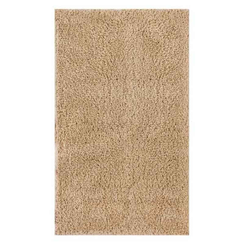 (C205) Kodiak Neutral Shag Accent Rug, 3×5