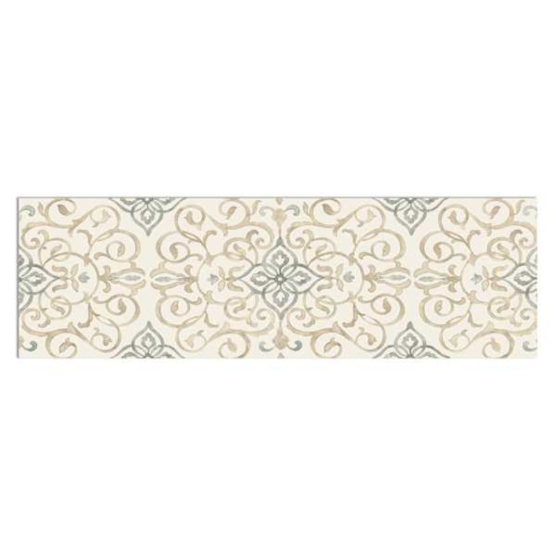 Ivory Medallion Runner, 2×5