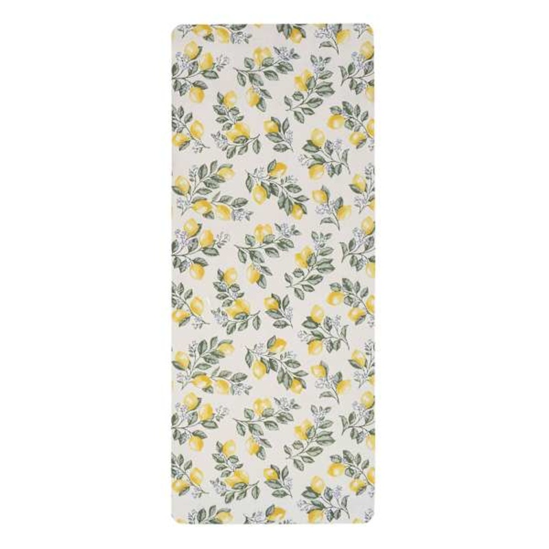 Providence Lemon Printed Kitchen Runner, 2×5