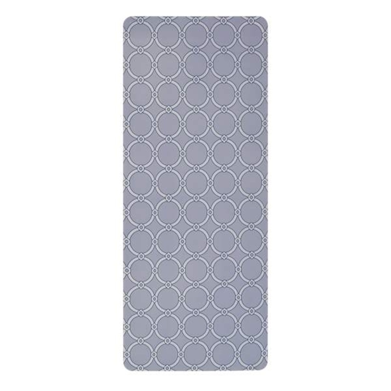 Providence Light Blue Trellis Printed Kitchen Runner, 24×60