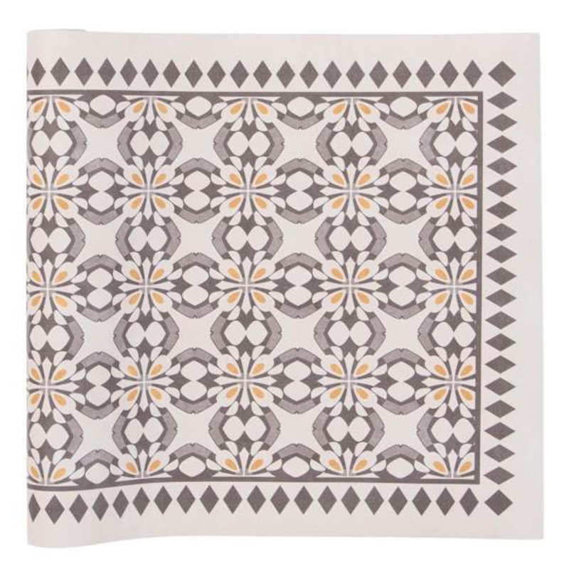 Vinyl Grey/Beige Runner 2×5