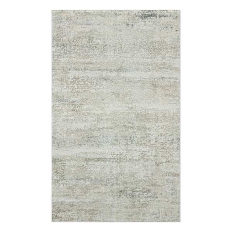 (D575) Freya Grey Modern Washable Accent Rug, 3×5