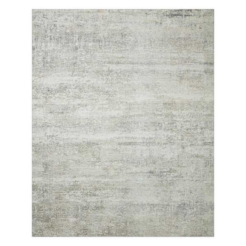 (D575) Freya Grey Modern Washable Area Rug, 8×10