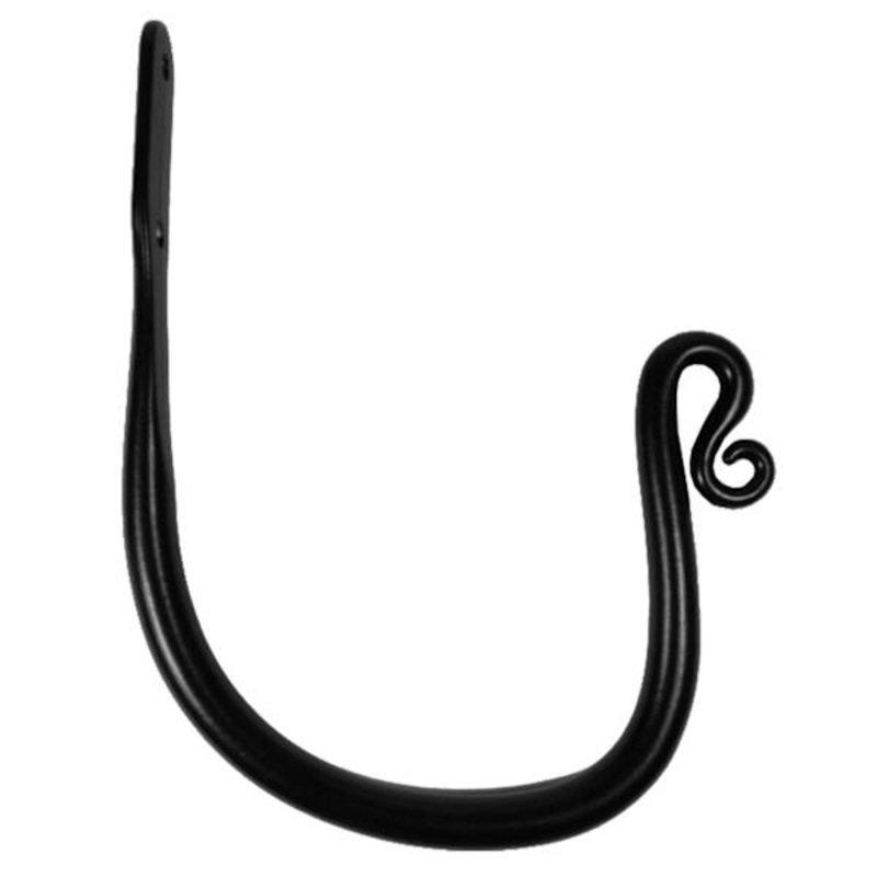 Black 2-Pack Dual Function Tieback Or Swag Holder Pair