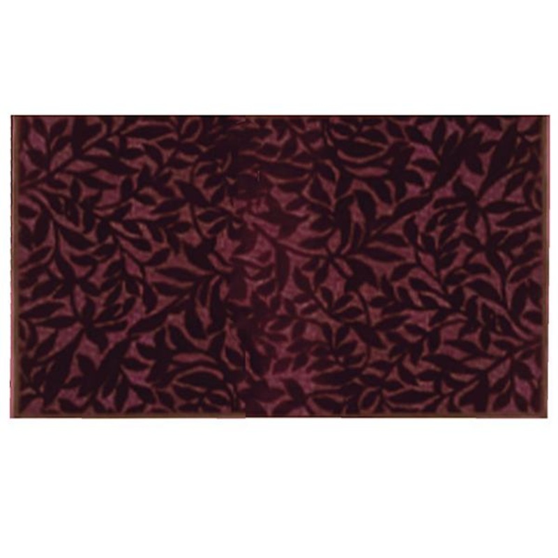 Ellis Rhubarb Leaves Washable Accent Rug, 26×45