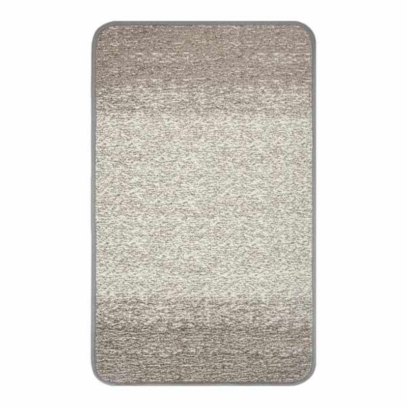 Ombre Grey Puffback Washable Kitchen Mat 21X34