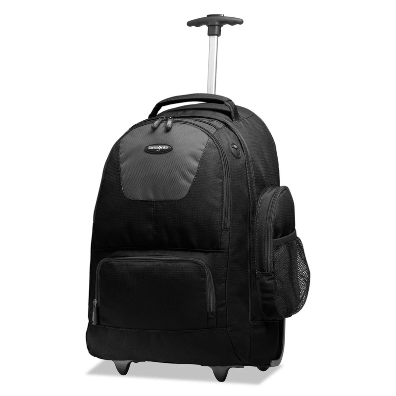 Samsonite  Wheeled Backpack, 14 x 8 x 21  Black/Charcoal