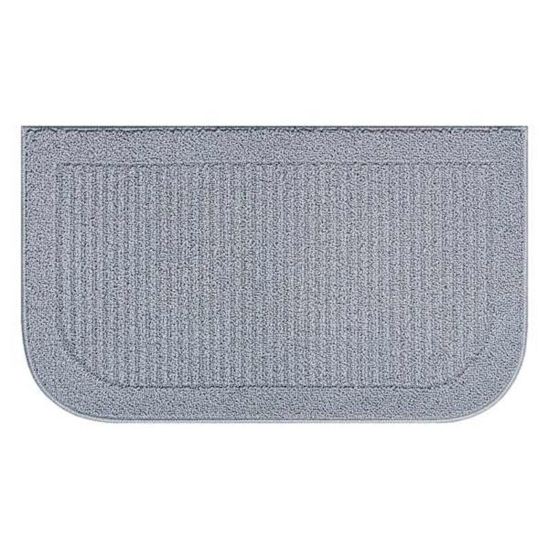Stella Grey Washable Kitchen Mat, 18×30