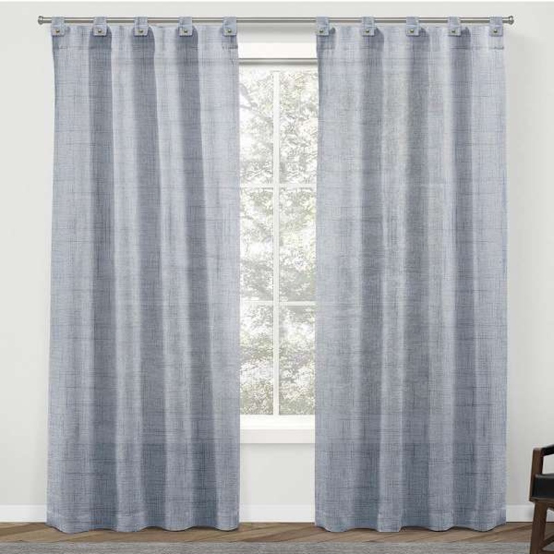 Blue Light Filtering Tab Top Curtain Panel, 84″