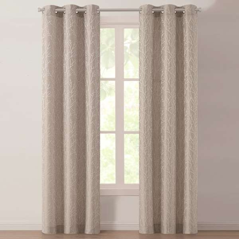 Dashwood Natural Light Filtering Curtain Panel, 84″