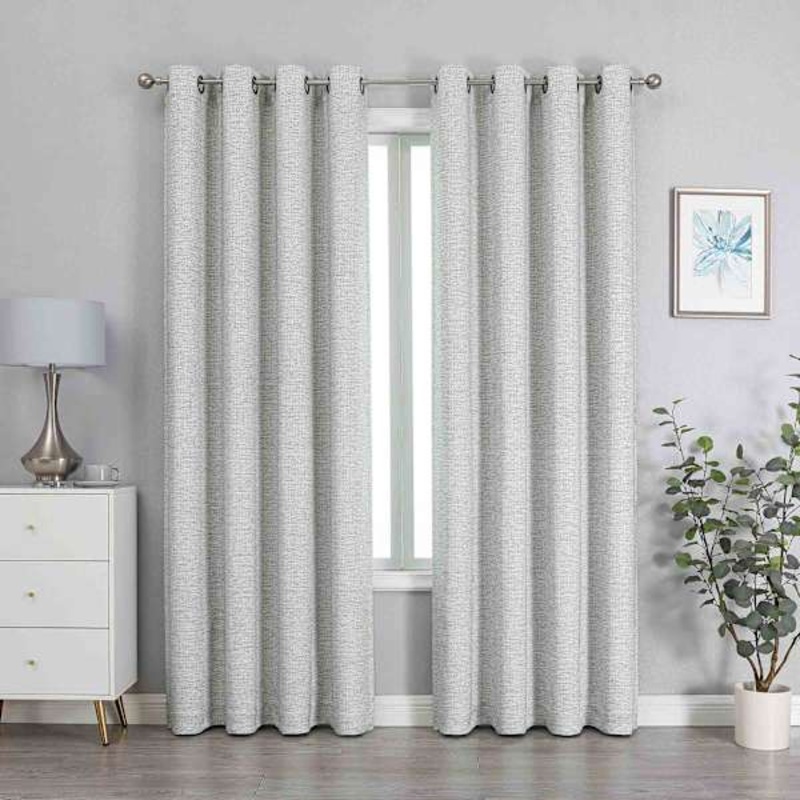 Sun Shield Green Blackout Grommet Curtain Panel, 84″