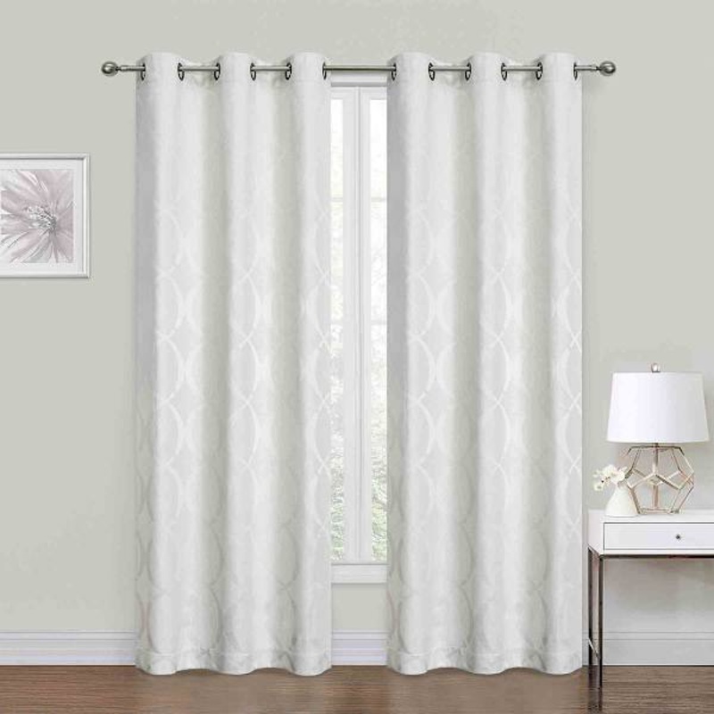 Natural Blackout Grommet Curtain Panel, 84″