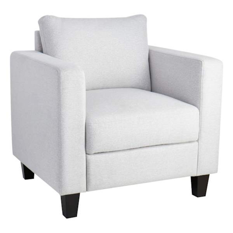 Stone Accent Chair, Light Grey